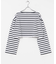 『別注』Le minor×UR　Border cropped T-shirts