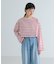 『別注』Le minor×UR　Border cropped T-shirts