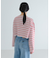『別注』Le minor×UR　Border cropped T-shirts