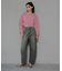 『別注』Le minor×UR　Border cropped T-shirts