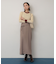 アシンメトリーオリカエシペンシルスカート
