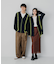 『ユニセックス』ブランケットステッチカーディガン
