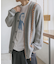 『ユニセックス』ブランケットステッチカーディガン