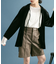 フロントリボンベロアガウン