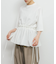 汗ジミ防止ペプラムドッキングTEE