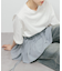 汗ジミ防止ペプラムドッキングTEE