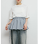 汗ジミ防止ペプラムドッキングTEE
