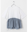 汗ジミ防止ペプラムドッキングTEE