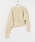 CURRENTAGE　CABLE PATCH KNIT