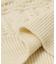 CURRENTAGE　CABLE PATCH KNIT
