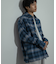『ユニセックス』ヘビーネルオンブレーチェックシャツ