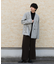 チェックダブルルーズジャケット