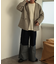 チェックダブルルーズジャケット