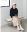 『UR TECH 200日ニット』ショルダータックプルオーバー
