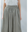 グロッシーギャザースカート
