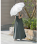 because　晴雨兼用パイピングフラワー