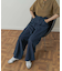 Denim Tuck Wide Pants