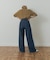 Denim Tuck Wide Pants