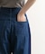 Denim Tuck Wide Pants