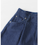 Denim Tuck Wide Pants