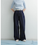 Denim Tuck Wide Pants