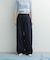 Denim Tuck Wide Pants