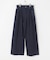 Denim Tuck Wide Pants