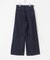 Denim Tuck Wide Pants