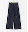 Denim Tuck Wide Pants