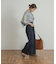 Denim Tuck Wide Pants