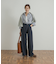 Denim Tuck Wide Pants