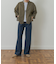 Denim Straight Pants