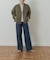 Denim Straight Pants