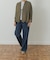 Denim Straight Pants