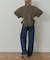 Denim Straight Pants
