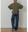 Denim Straight Pants
