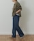 Denim Straight Pants