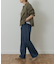 Denim Straight Pants