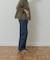 Denim Straight Pants