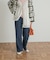 Denim Straight Pants