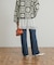 Denim Straight Pants