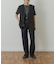 Denim Straight Pants