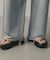 ダメージストレートデニム