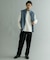 URBAN RESEARCH iD　ジップアップニットベスト