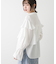 アシメフリルブラウス