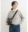 モンゴリアンウールクルーネックニット