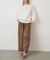 ELENDEEK　FORM SLEEVE OVER KNIT