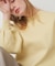 ELENDEEK　FORM SLEEVE OVER KNIT