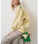 ELENDEEK　FORM SLEEVE OVER KNIT