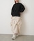 ELENDEEK　FORM SLEEVE OVER KNIT